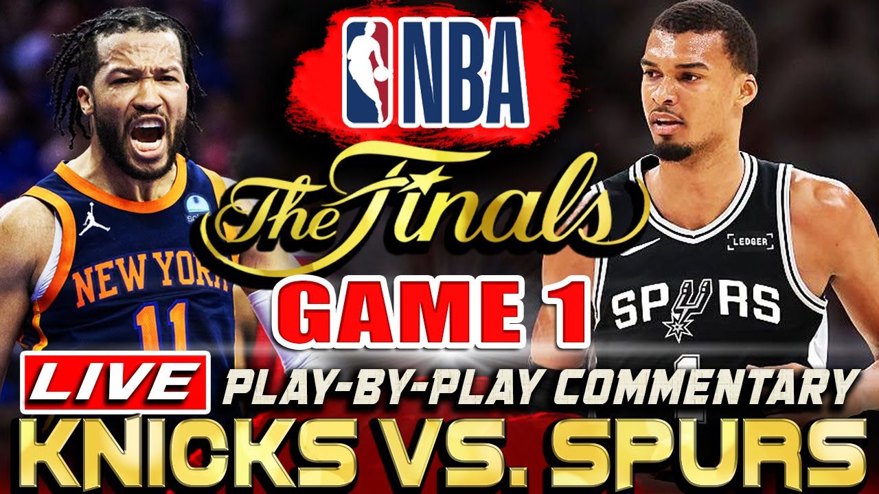 🔴NBA LIVE | Spurs vs Knicks Game 1 Live Play-By-Play