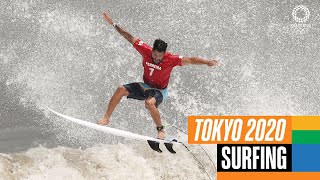 Surfing's first ever Olympic medallists! | Tokyo Replays