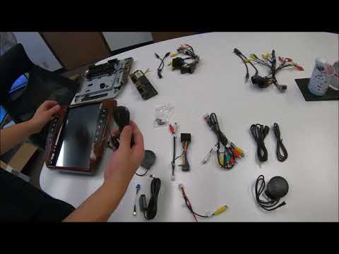13" Android 10 Radio for Selected 2007 – 2014 GMC and Chevy vehicles： How to install