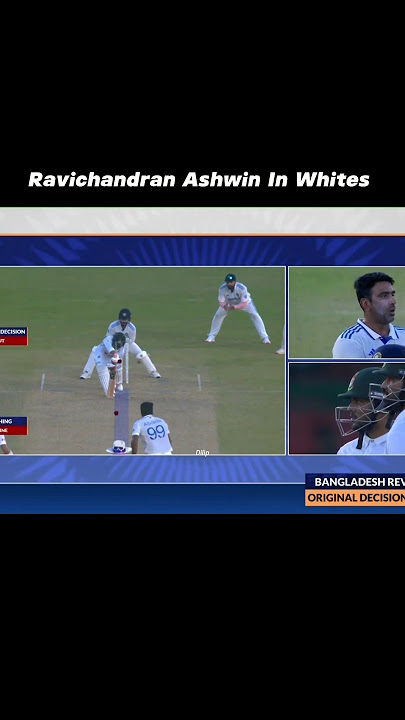 Ashwin in Whites ❤️🩹