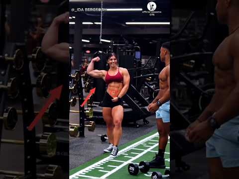 GIRLS AURA BODYBUILDER POWER GYM WORKOUT Shorts Motivation Bodybuilder Idabergfoth Edit Fyp