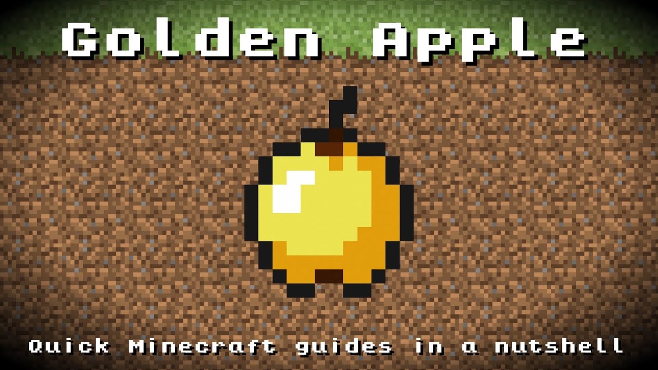 Minecraft - Golden Apple! Recipe, Item ID, Information! 1.6.2 (outdated