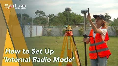 Tutorial | How to Set Up Internal Radio Mode on Your RTK Device