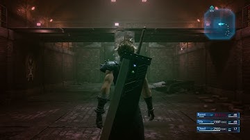 Final Fantasy VII Remake Safe Route to Trunk Line Get to Corneo Stash Gate Initial Area