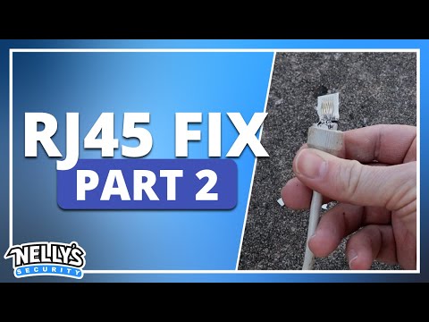 How To Fix Your H-Series Security Camera's RJ45 Connection