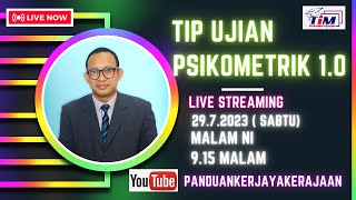 Tips Ujian Psikometrik 1.0 Tahun 2023 Tips Ujian Psikometrik 1.0 Tahun 2023