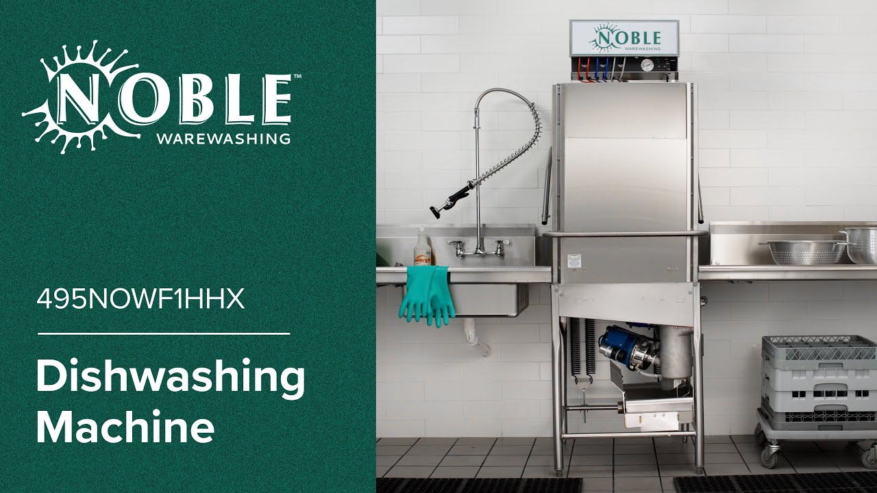 Noble Warewashing Single Cycle Dishwasher (High Temp)