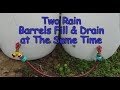 The easy way to link two or more rain barrels.