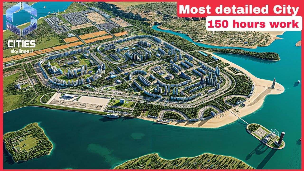 150 Hours to Perfection: Crafting the Most Detailed Metropolis in