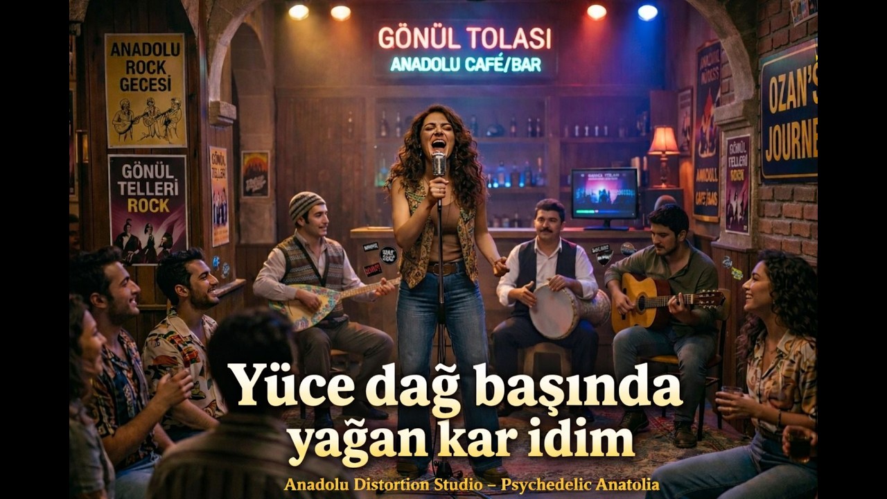 Yüce Dağ Başında Yağan Kar İdim | Anadolu Rock Cover (Psychedelic Anatolia)