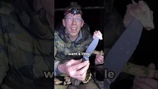 HUNTING and COOKING DINNER in Alaska's fall 🍂🏹 #shorts #hunting #outdoors #camping