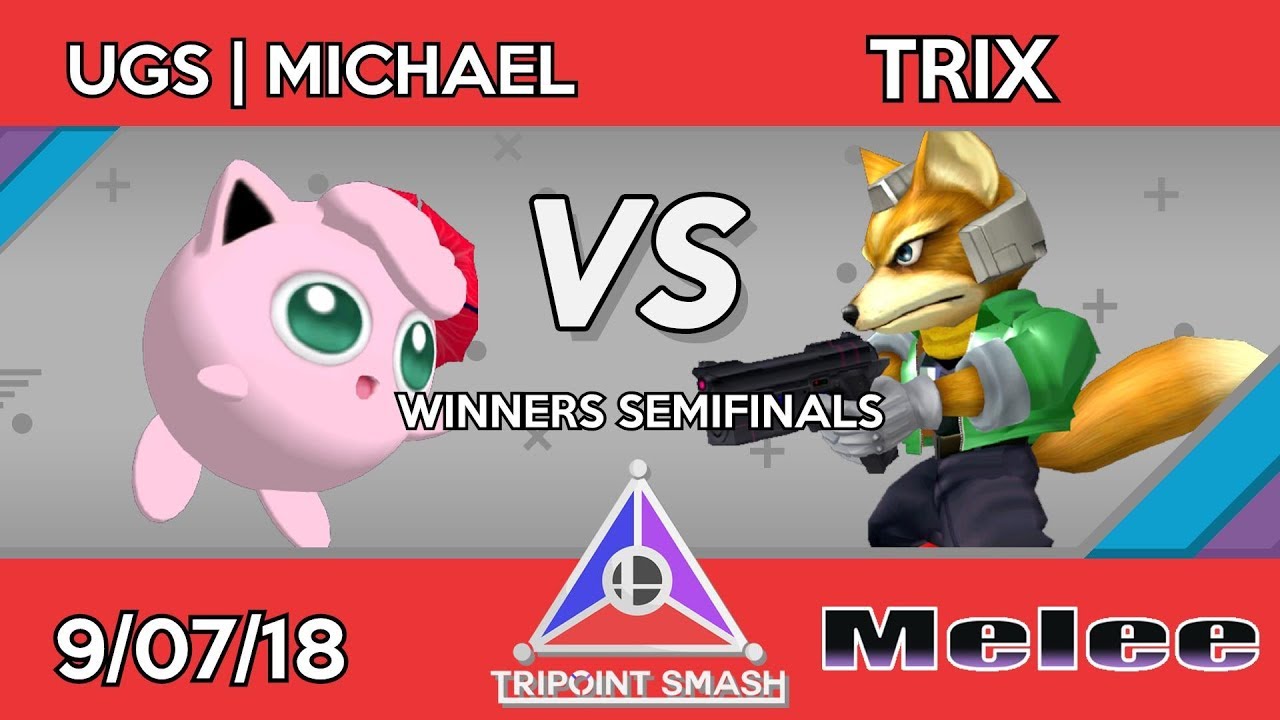 UGS | Michael (Jigglypuff) vs Trix (Fox) - Tripoint Smash 27 Winner's Semifinals - YouTube