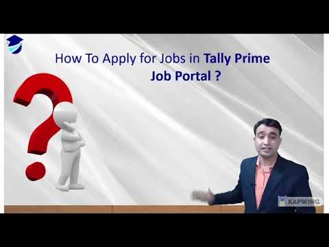 JOB THROUGH TALLY | Tally Prime Job Portal | Apply for Accountant Jobs Apply for Jobs | Fresher also