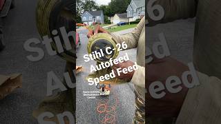 Trimmer Line Speed FEED with Stihl C26 Autofeed