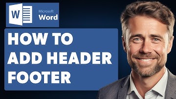 How to Add Header and Footer for Selected Pages Only and Not for Whole Document (Full 2024 Guide)