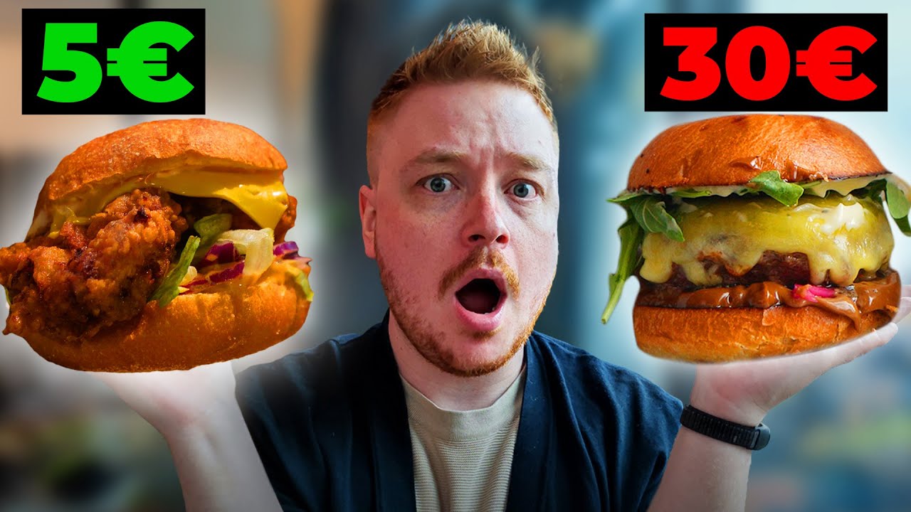 Saako halvalla hyvää? Halvin vs kallein burgeri!