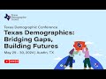 Dr. Lloyd Potter and Dr. David Troutman present at the Texas Demographic Conference 2024