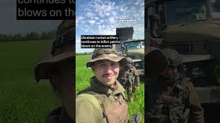 Ukrainian Rocket Artillery At Work #warinukraine