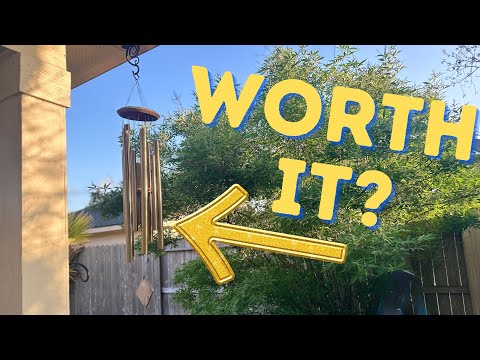 Beautiful sounds from Woodstock Encore Collection Wind Chimes