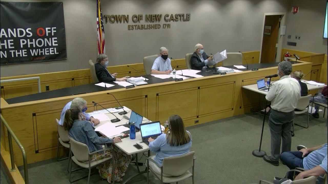 Town of New Castle Planning Board 9/8/21 YouTube