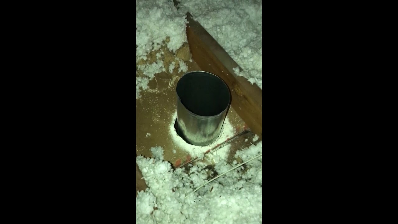 Hidden Defects Part 2 Exhaust Fan Venting into Attic YouTube