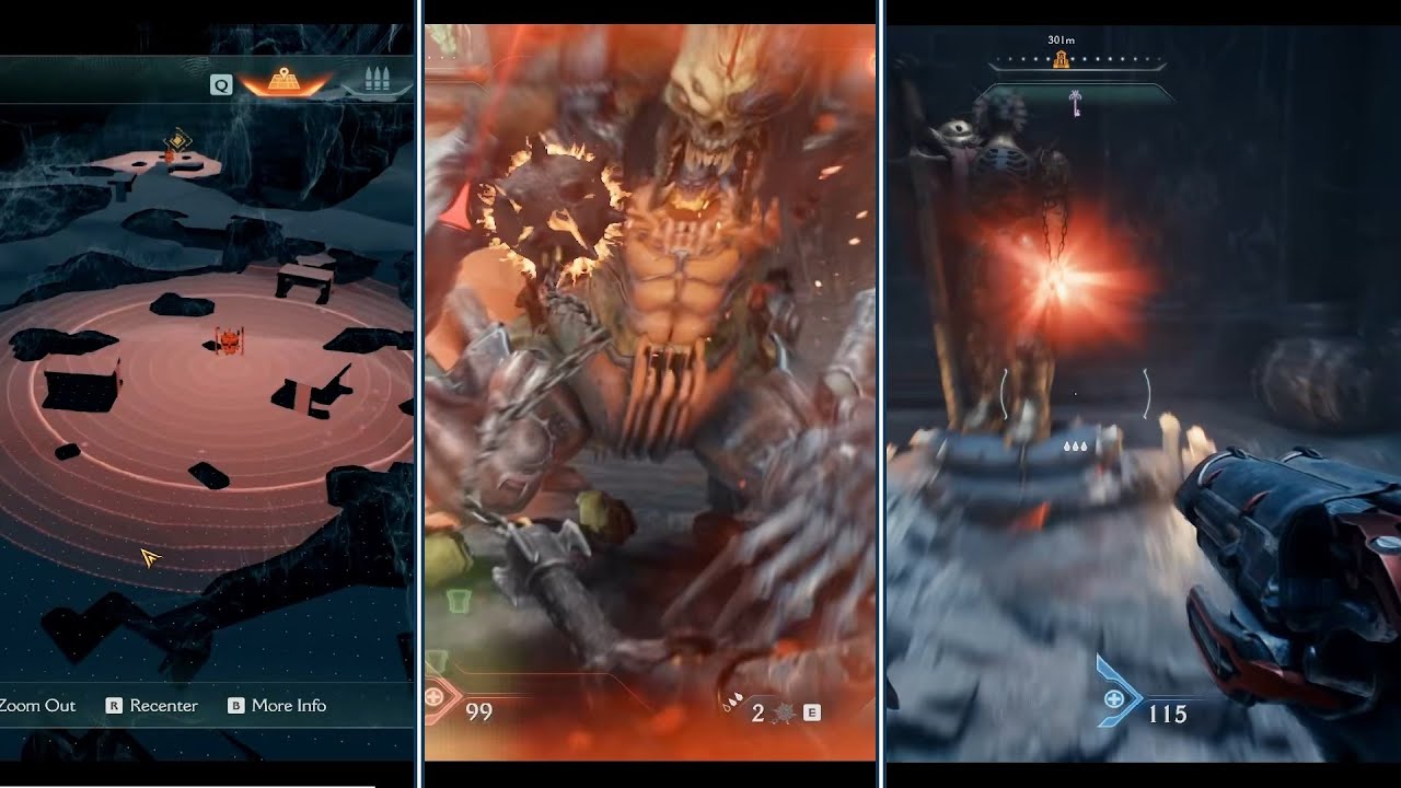 Doom: Тёмные века - Глава 6 - Осада, часть 1, вторая из двух - Кошмар 150% - Инструкция - HD/60