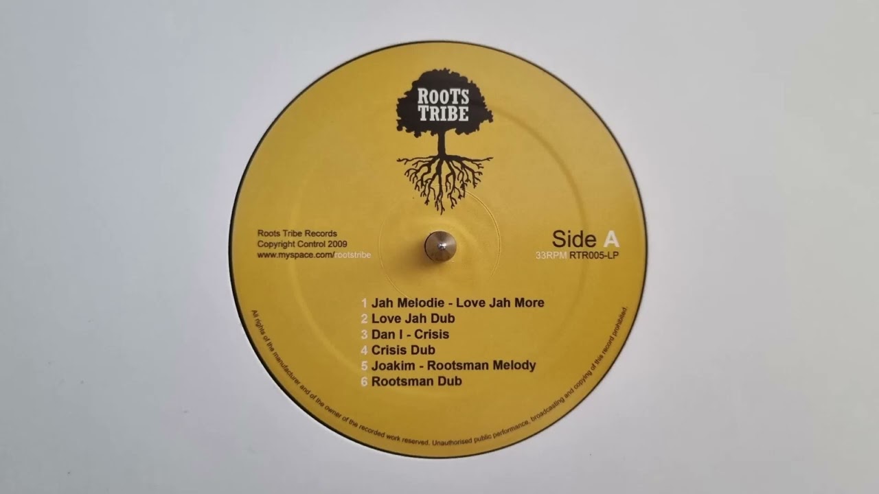 Love Jah More - Jah Melodie - Roots Tribe – RTR005LP - YouTube