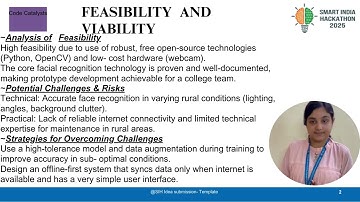 Automated Attendance system for rural schools(Smart India Hackathon 2025)