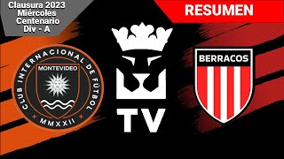 Inter de Montevideo (3) - (1) Berracos | Resumen