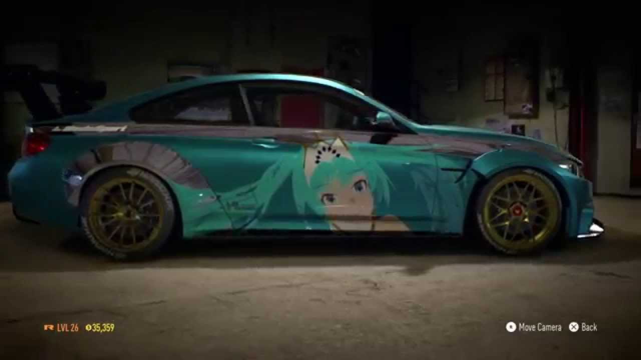 Need For Speed 15 初音ミク M4 痛車 Youtube