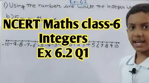 Q1 Ex 6.2 Chapter 6 Integers NCERT Maths Class 6 | Integers Maths Class 6 | Unlock Your Learning |