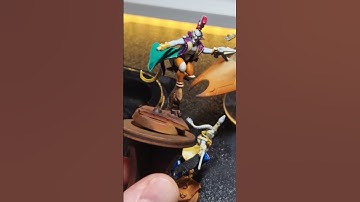 #harlequin #harlequins40k #voidweaver #starweaver #skyweaver #airbrushing #paintingwarhammer #wh40k