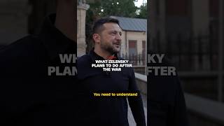CNN asks Zelensky about after-war plans and his kids