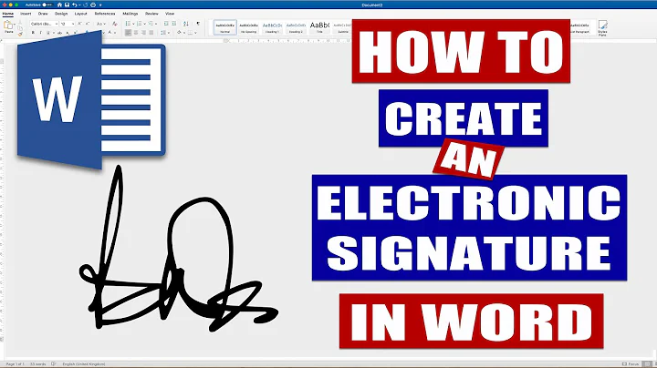 Master the Art of Electronic Signatures in Word