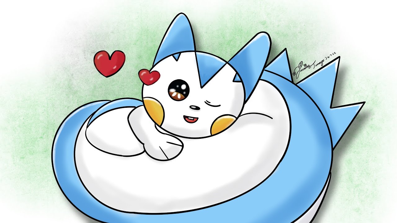 Timelapse Drawing Pachirisu ⚡️