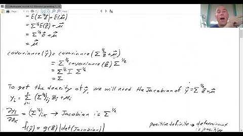 Multivariate normal and moment generating functions