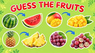 FRUITS NAME for Toddlers | First Words for Babies | Learning Videos for Kids | English Vocabulary