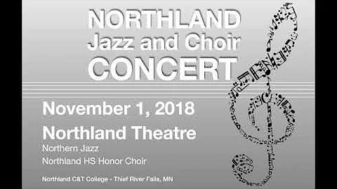 Northland Honor Choir sings Hallelujah on Nov 2018