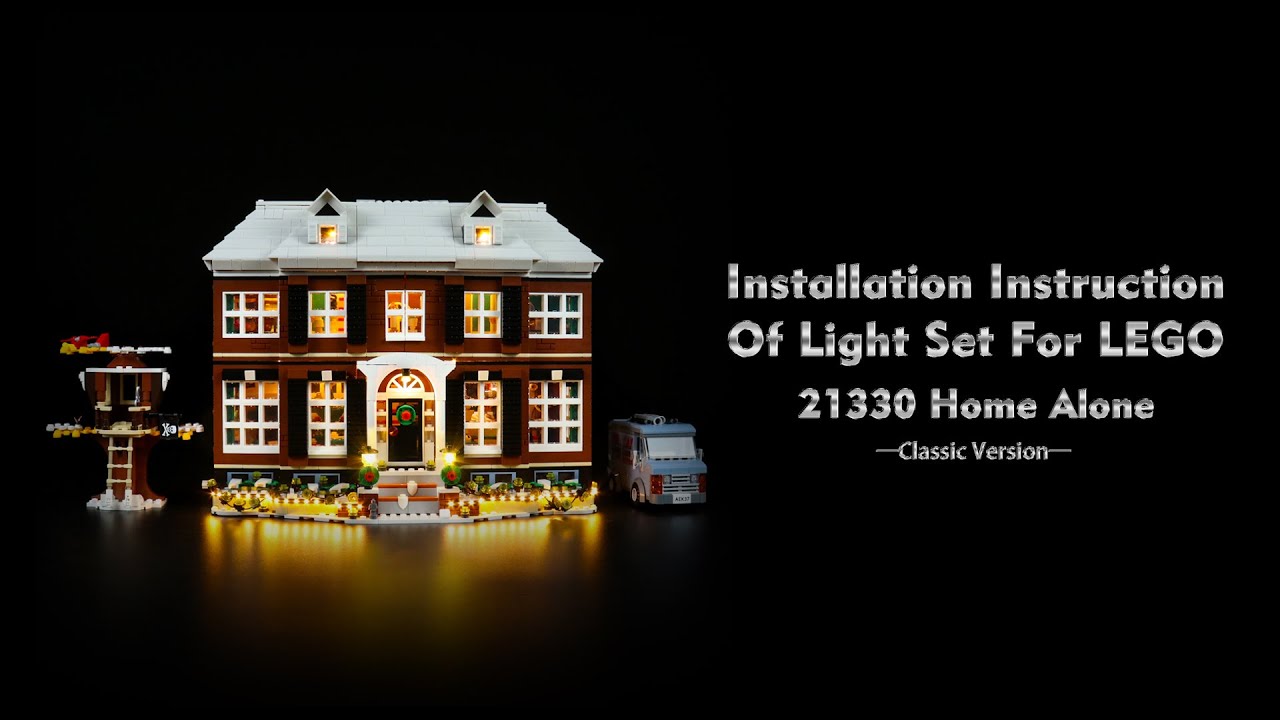 Kit Luci LED Per LEGO Ideas 21330 Mamma Ho Riperso L'aereo | Illumina Il Tuo Set Da Costruzione (solo Luci, Escluso Il Modello)