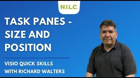 How to use the Size and Position Feature for Task Panes in Microsoft Visio