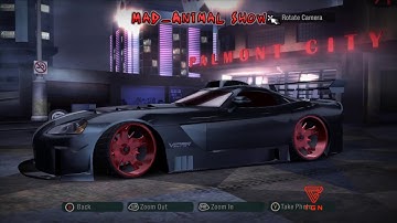 Need for Speed: Carbon Setting Up Dodge Viper SRT10 For Drift Mode 1080p HD