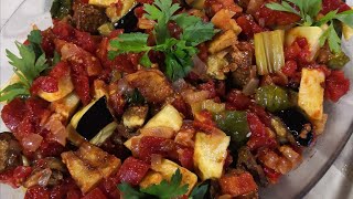 Yazin Favori Zeytinyağlisi Şakşuka🌶️🍆🥔