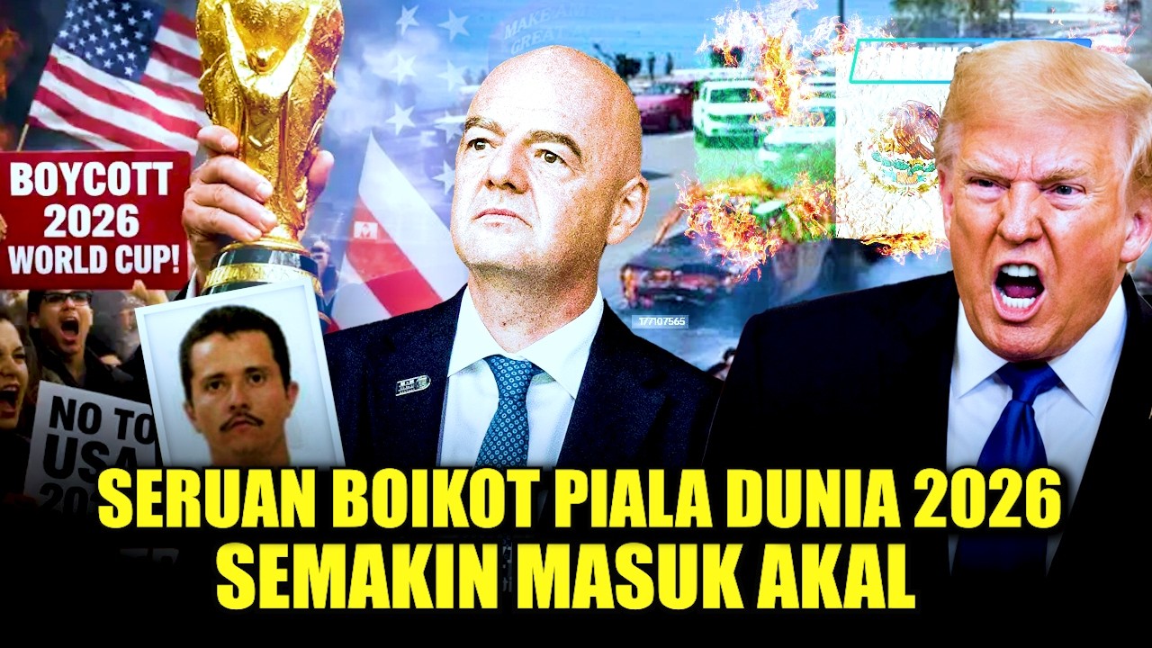 Mexico Jadi Medan Perang Gara-gara Amukan Kartel! FIFA Ketar-ketir Piala Dunia 2026 Terancam Batal