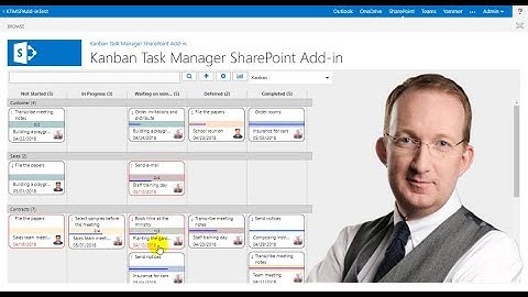 Kanban Task Manager SharePoint Add-in Introduction