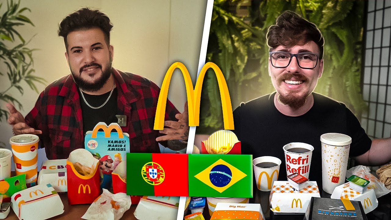 PORTUGAL x BRASIL | BATALHA de MCDONALD’S