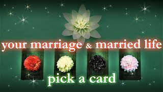 💖Pick a card: Your marriage & married life with your future spouse tarot reading | Artemisse Tarot💖