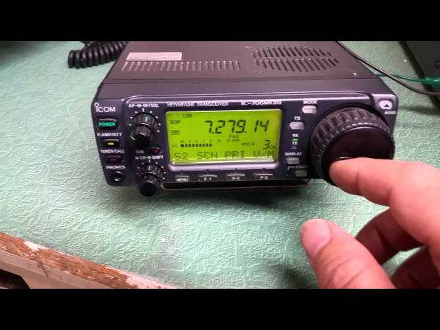Icom IC-706MKIIG - YouTube