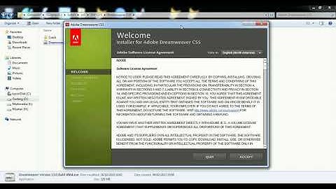 Kelas HTML Part 2  - Instalasi Dreamweaver CS5