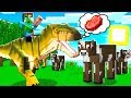How to TAME a TREX in Minecraft!