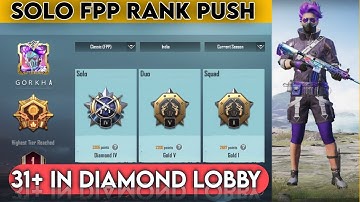 FIRST RANK PUSH VIDEO🔥SOLO FPP SAMSUNG A3,A5,A6,A7,J2,J5,J7, S5, S6, S7, S9, A10, A20, A30, A50, A70